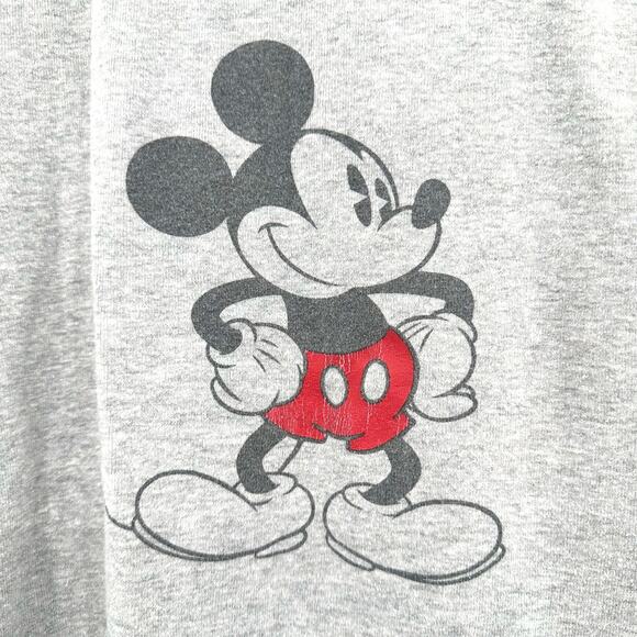 Disney size large Mickey Mouse graphic tank top heathered‎ gray - Picture 3 of 4